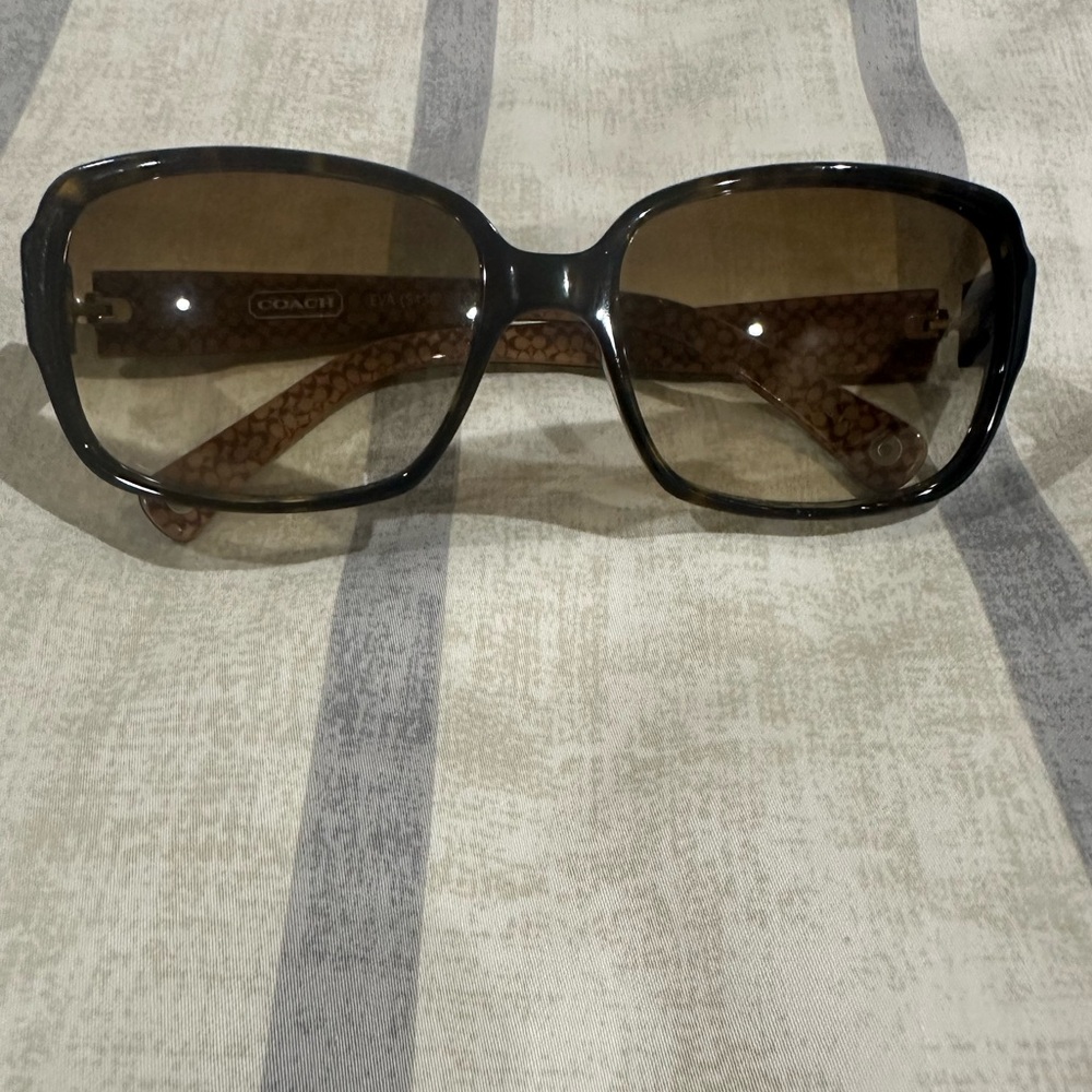 Brown Coach Sunglasses with Case